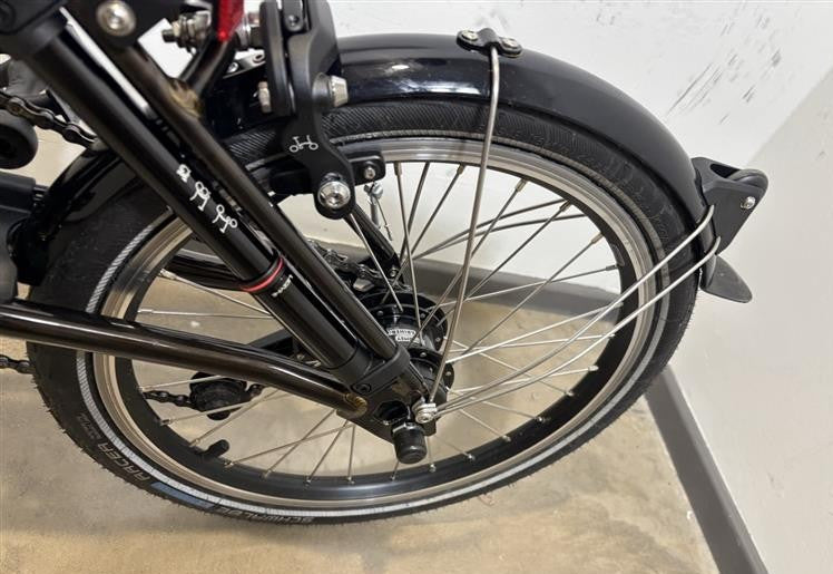 Brompton C Line 12 Speed - Mid - Black Lacquer