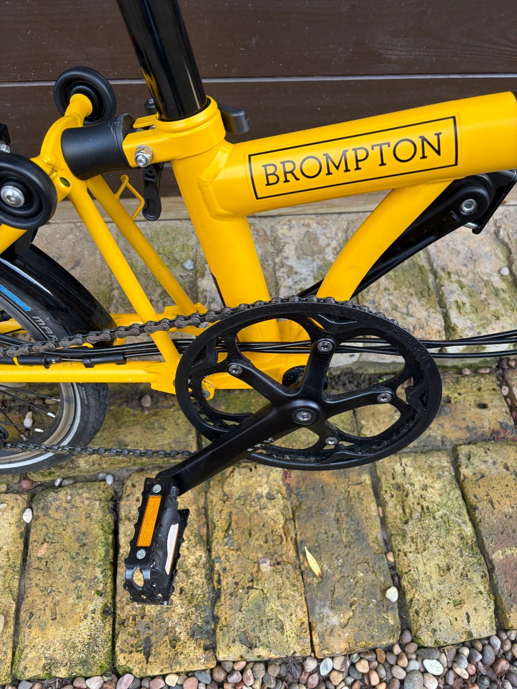 Brompton C Line, Tour de France Edition, 2023, Yellow, Size Medium