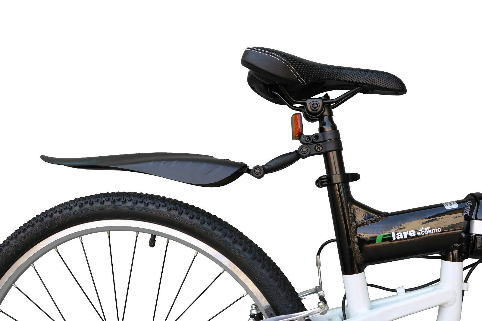 ECOSMO 26" Alloy Folding Mountain MTB bike,21 SP Shimano, Front Disc  -26AF18BL