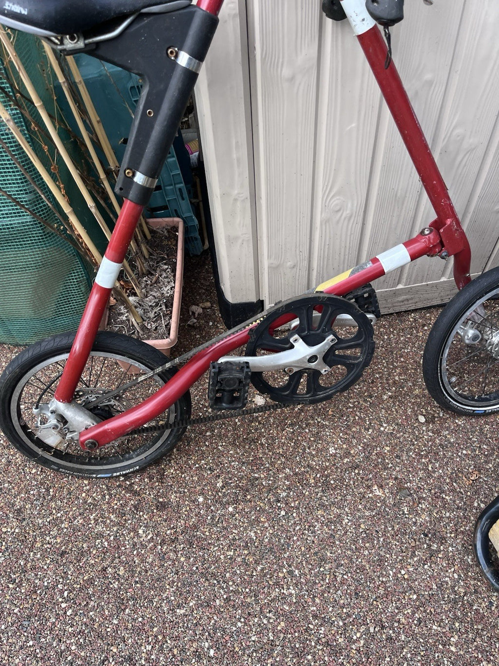 Strida Folding Bike. 16” Wheels For Restoration.