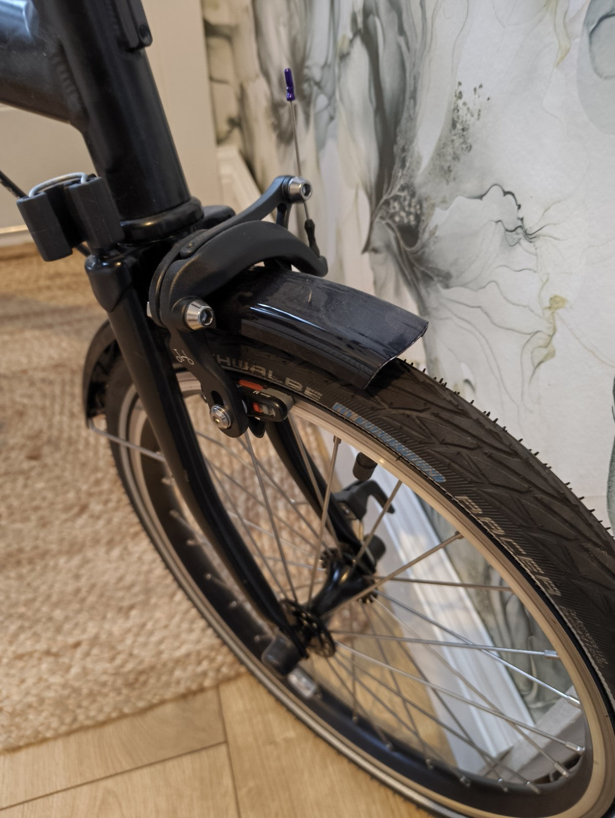 Brompton C Line In Perfect Condition, Bought New Rarely Ridden