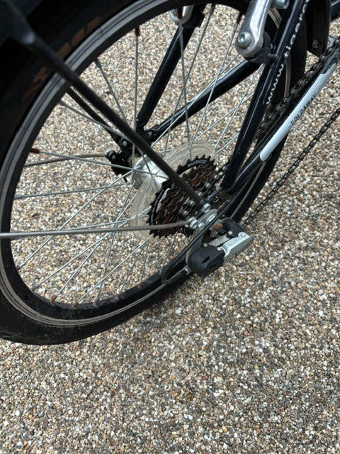 Tiger Black Foldaway Bike 5 Speed