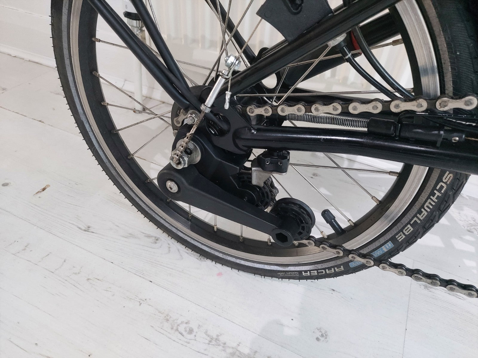 Brompton M6R Electric Foldable Bike Black