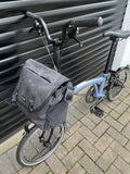 Brompton C Line 6 Speed 2023 High Handlebar Folding Bike - Ocean Blue