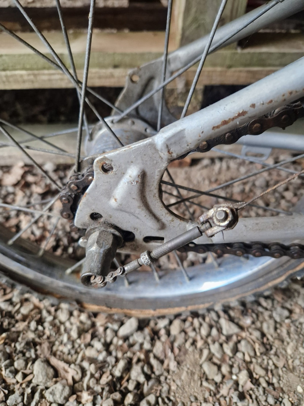 1980s Dahon Classic Folding Bike Silver 16in Wheels, Needs Work Collect Newquay