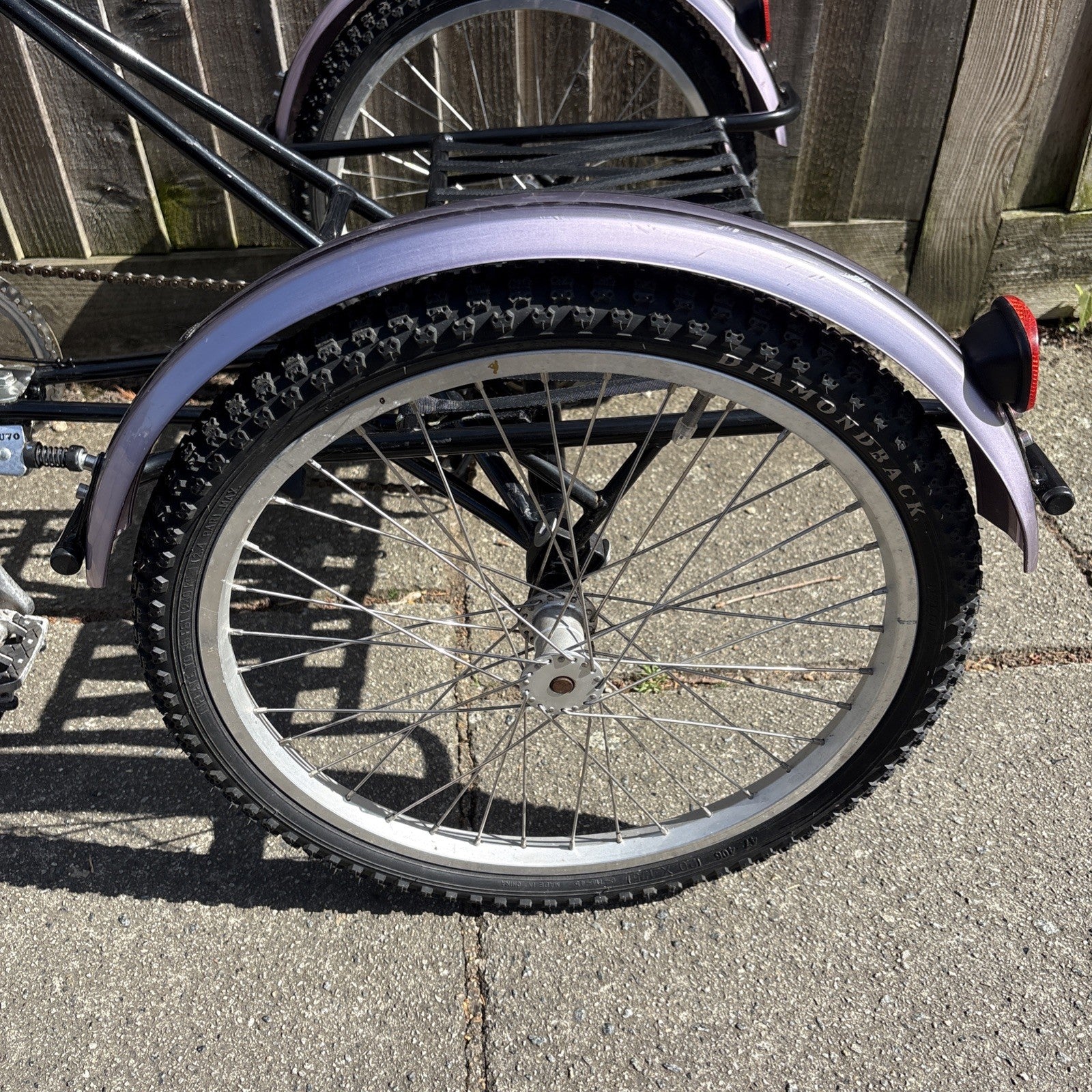 Pashley Tri-1 Adult Foldable Tricycle Trike - Gears Not Working