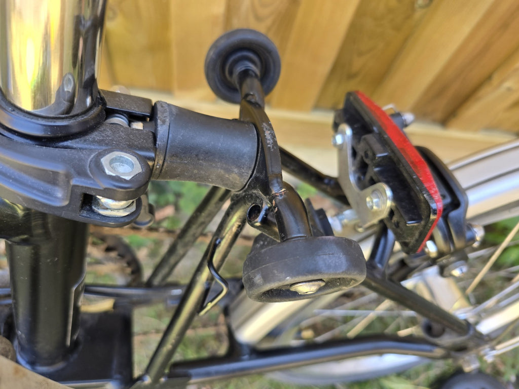 Brompton C Line, 2022, Mid Handlebar, 6-Speed Folding Bike, Black