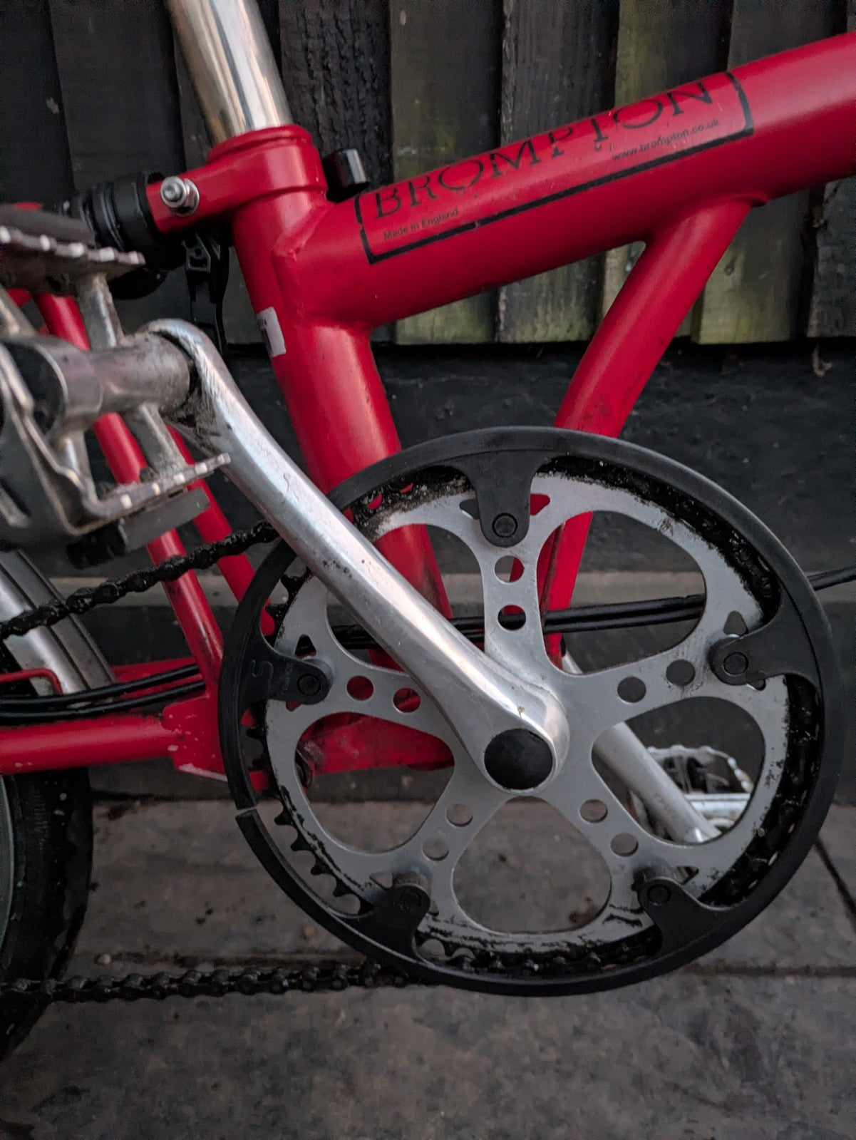 Brompton - 3 gears - Red - Good condition and smooth ride