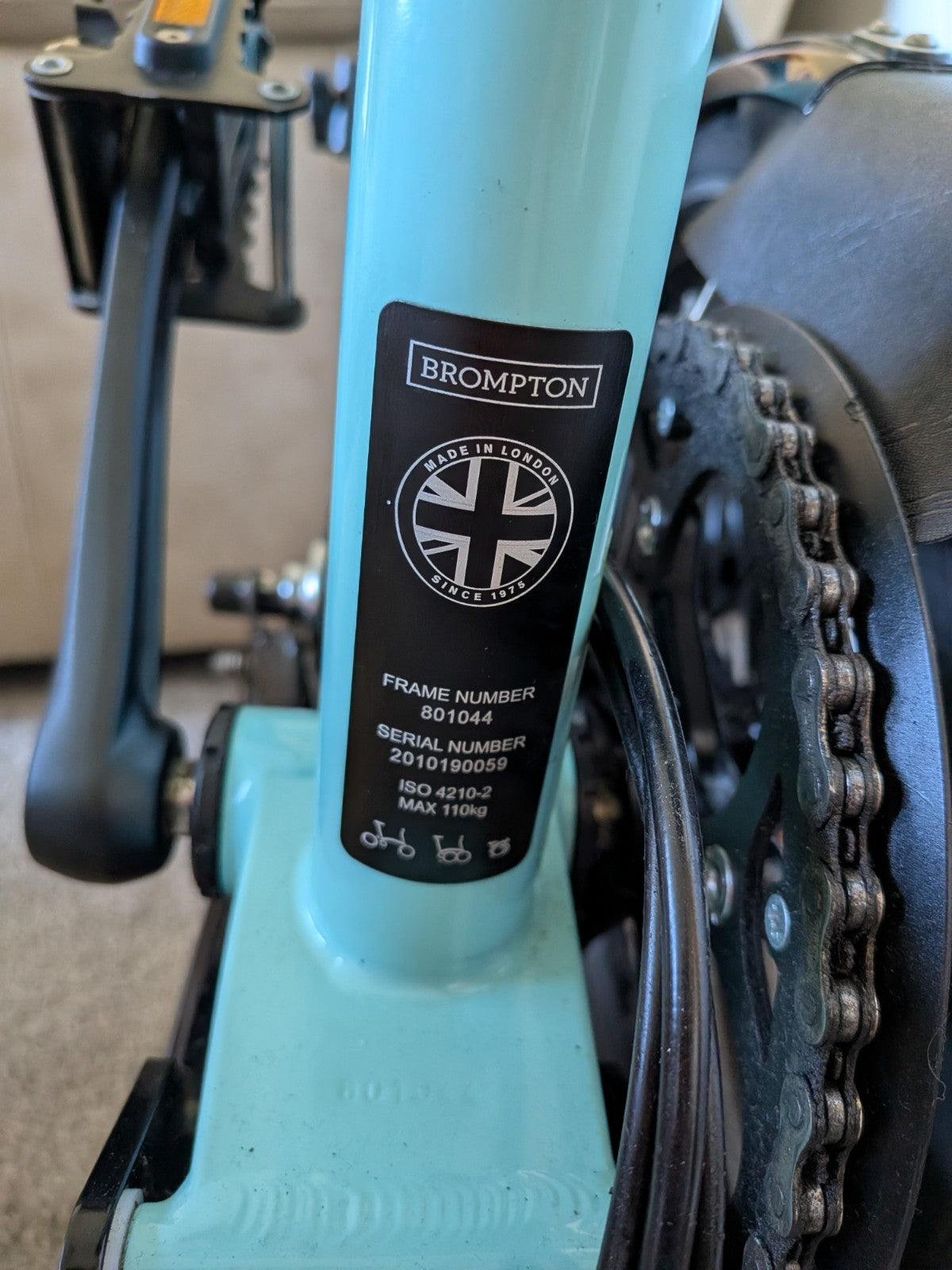 Brompton M6L (C-Line) Black Edition Turkish Green with Upgrades, Rare & Pristine