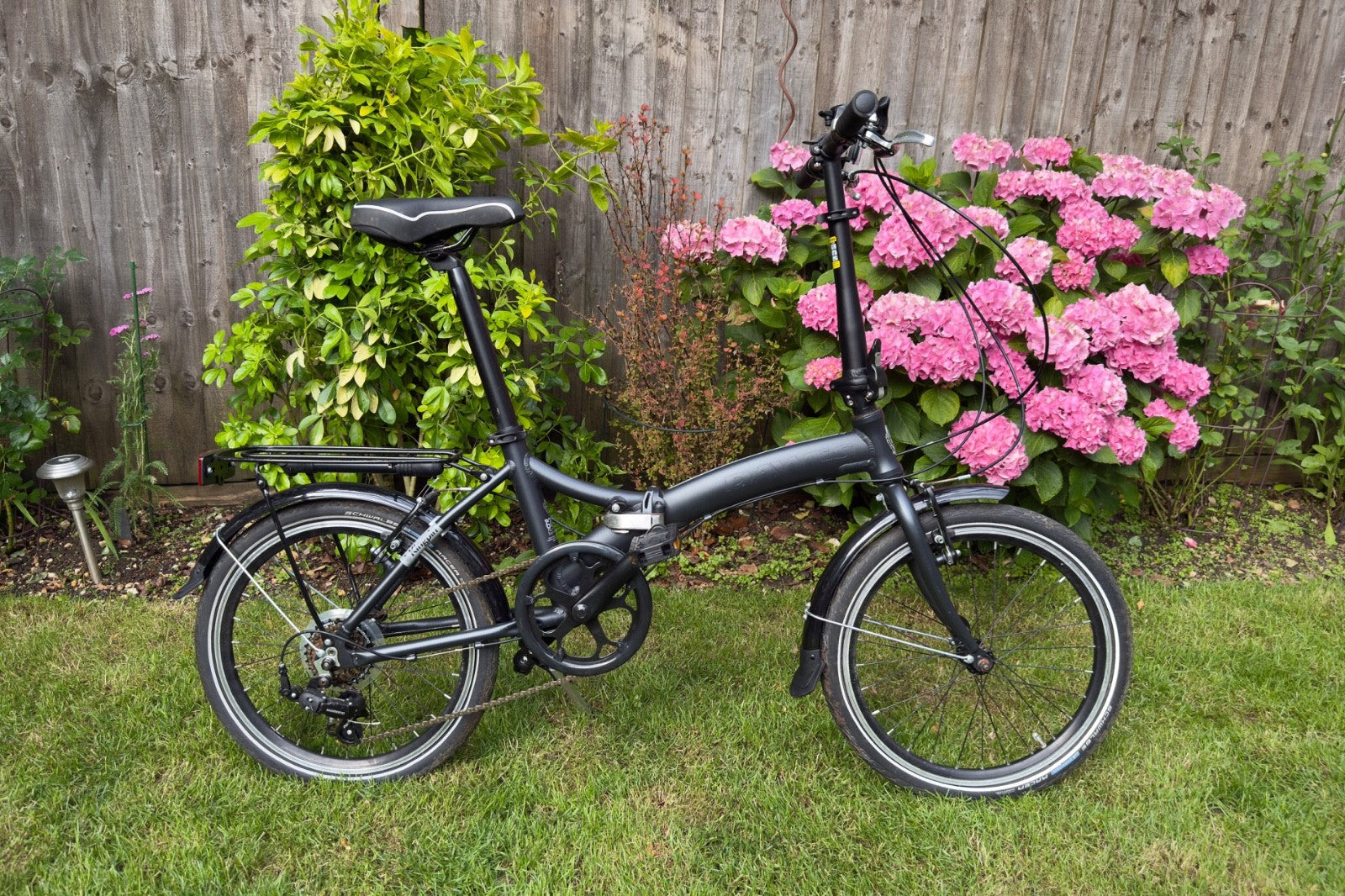 DAWES 6061 KINGPIN FOLDING BIKE - Black