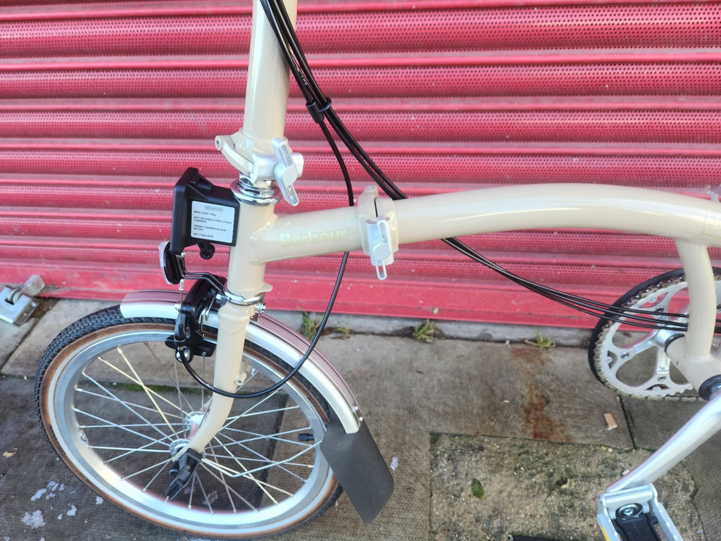 Barbour x Brompton Special Edition M6L With Barbour Pouch