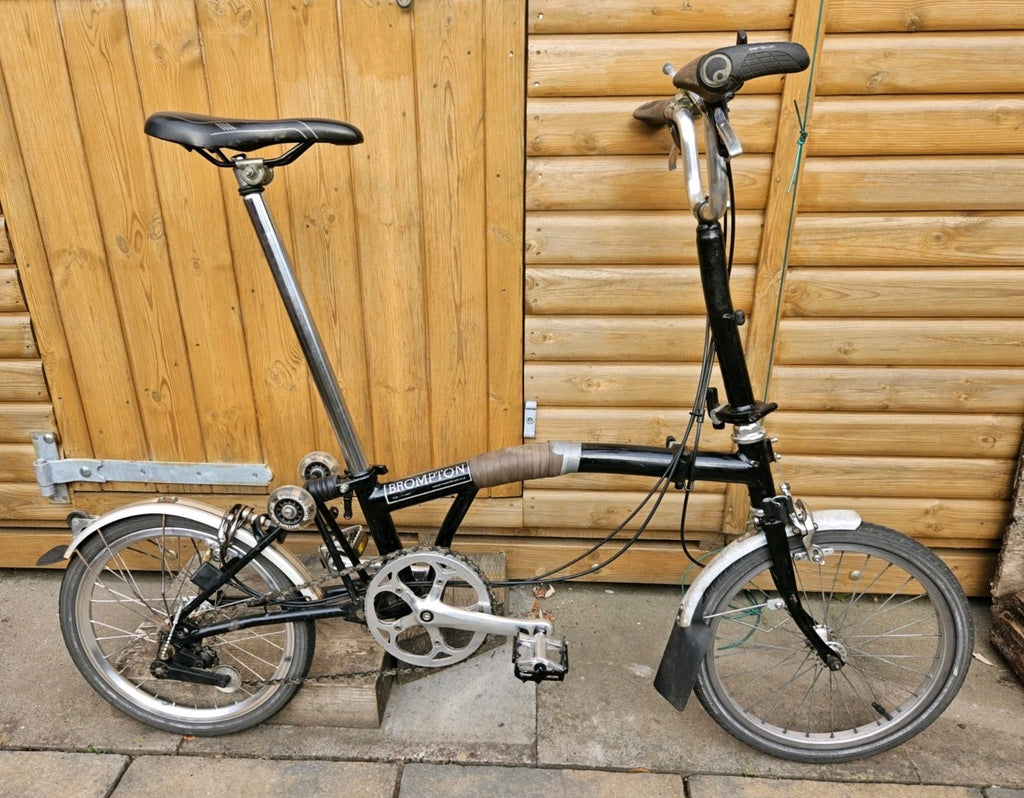 Brompton Folding Bike - 3 Speed - Good Condition - Black - Read Notes