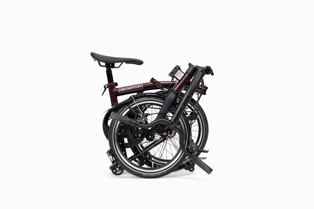 Brompton P Line - 4-speed 2026 Folding Bike, Plum Colour, Brand New