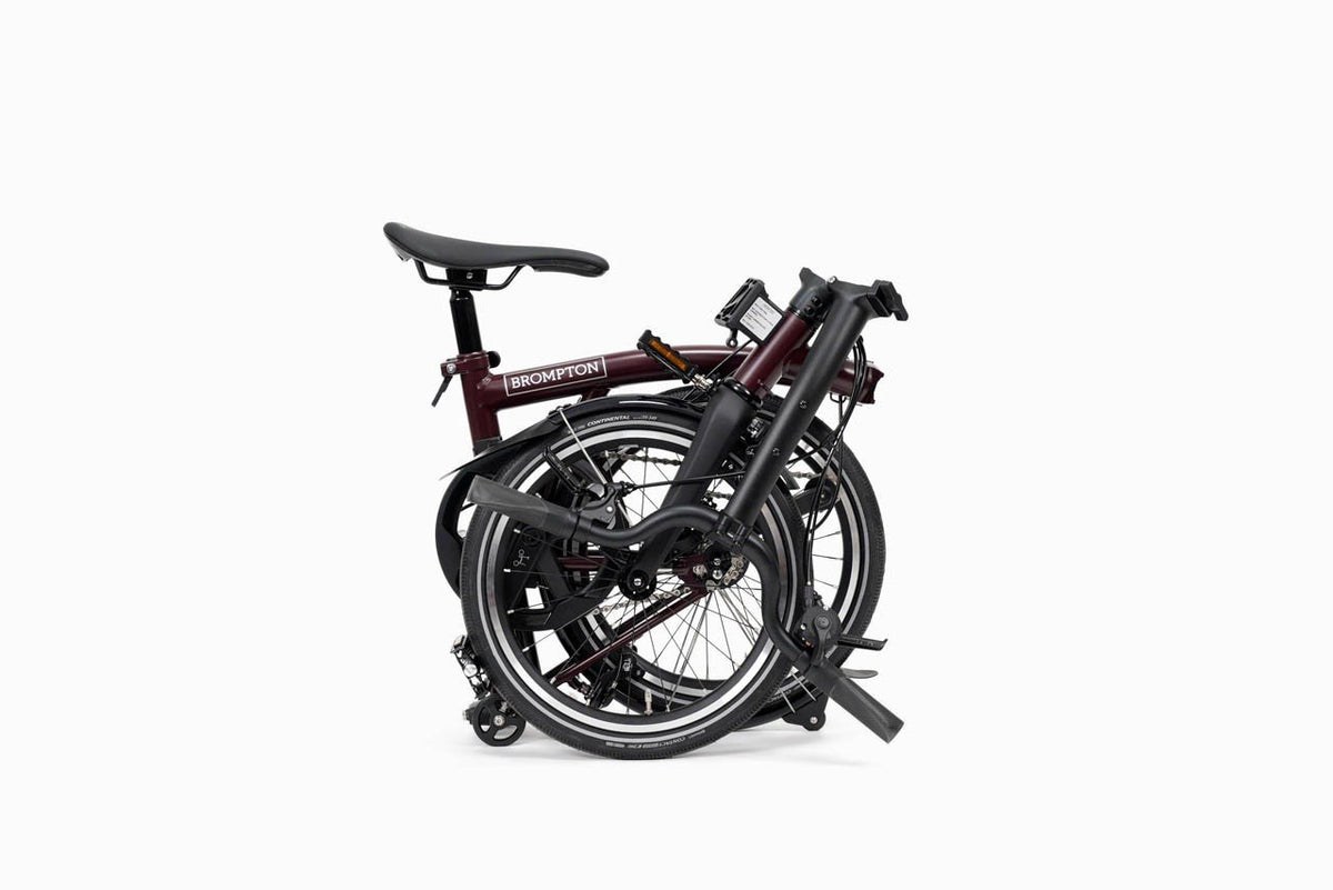 Brompton P Line - 4-speed 2026 Folding Bike, Plum Colour, Brand New
