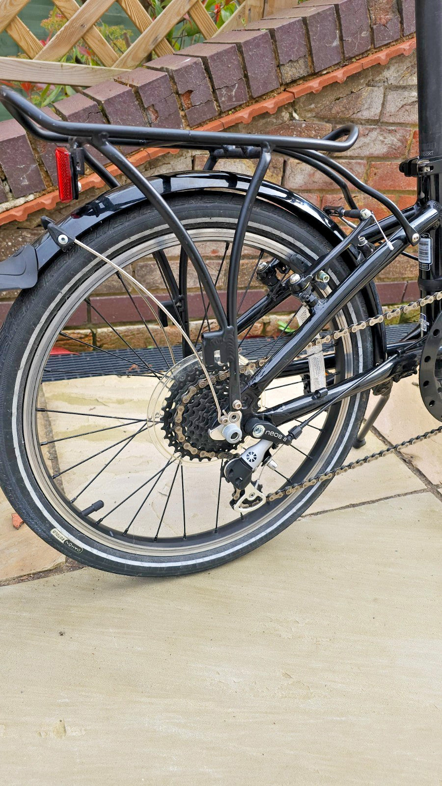 Dahon Vitesse D8 Folding Commuter Bike, Obsidian black - Pro-Serviced V.G.C