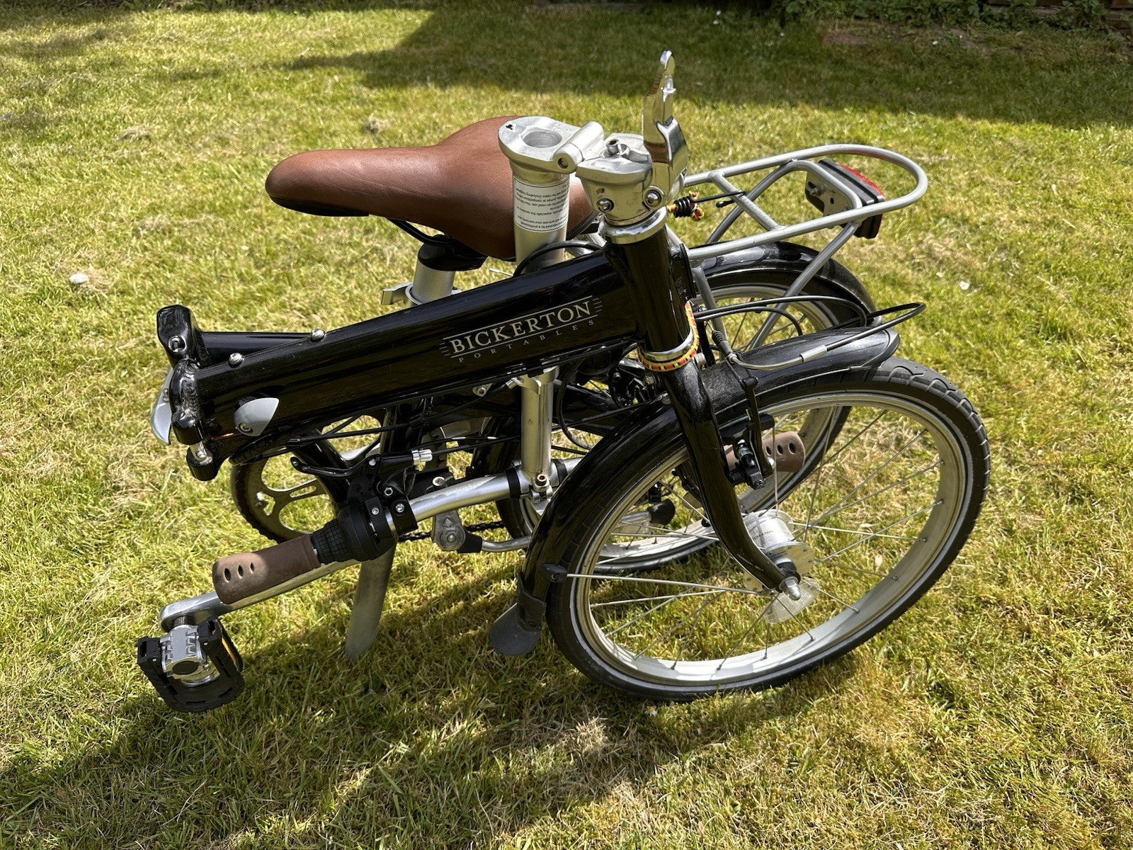 Bickerton Portables Junction 1707 - Folding Bike - Good Condition With Cover