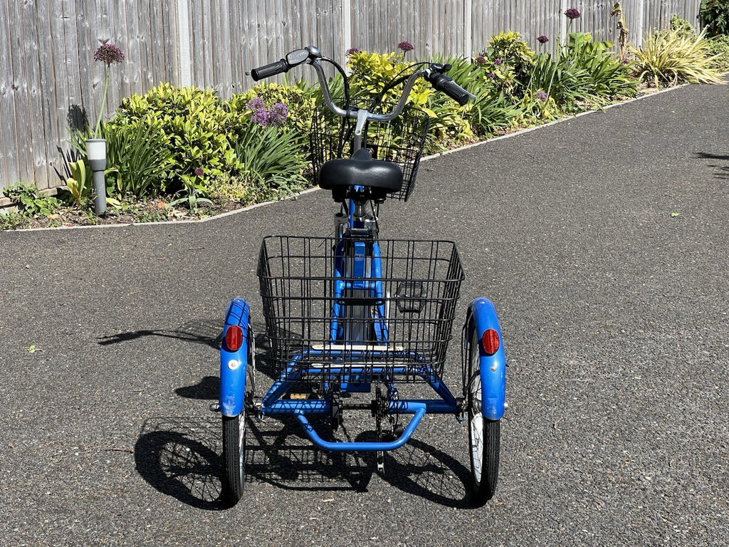 Jorvik Folding  Tricycle :  Blue : 20in