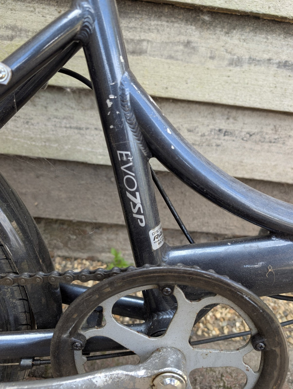 Raleigh Evo 7sp Folding Bike Aluminum Frame, 20" Wheels, 7-Speed with Revo Grip
