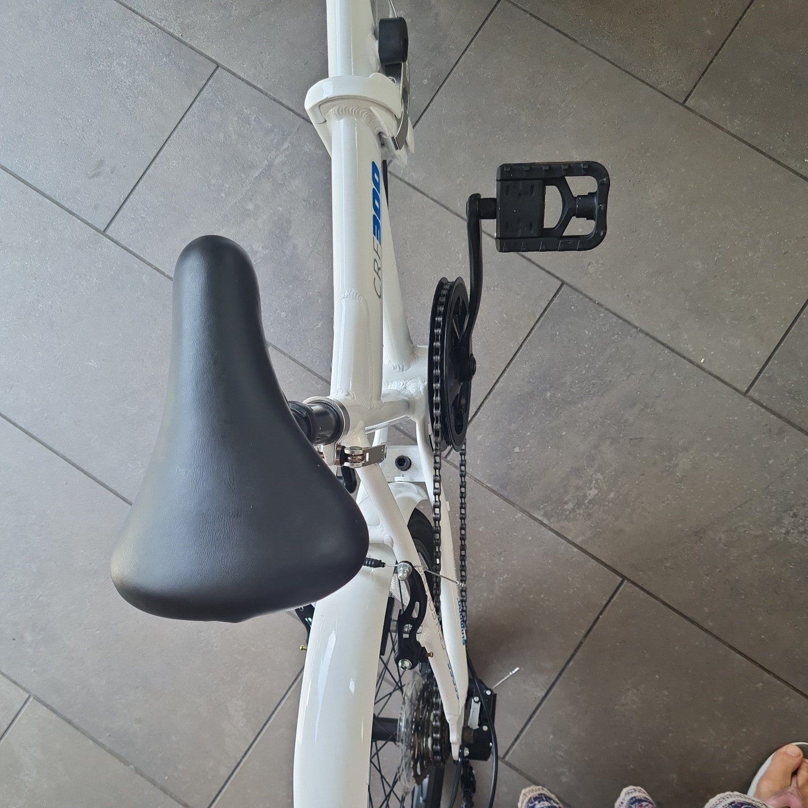 Cross CRF300 Folding Bike 20-inch Unisex White Wheel,pristine Condition
