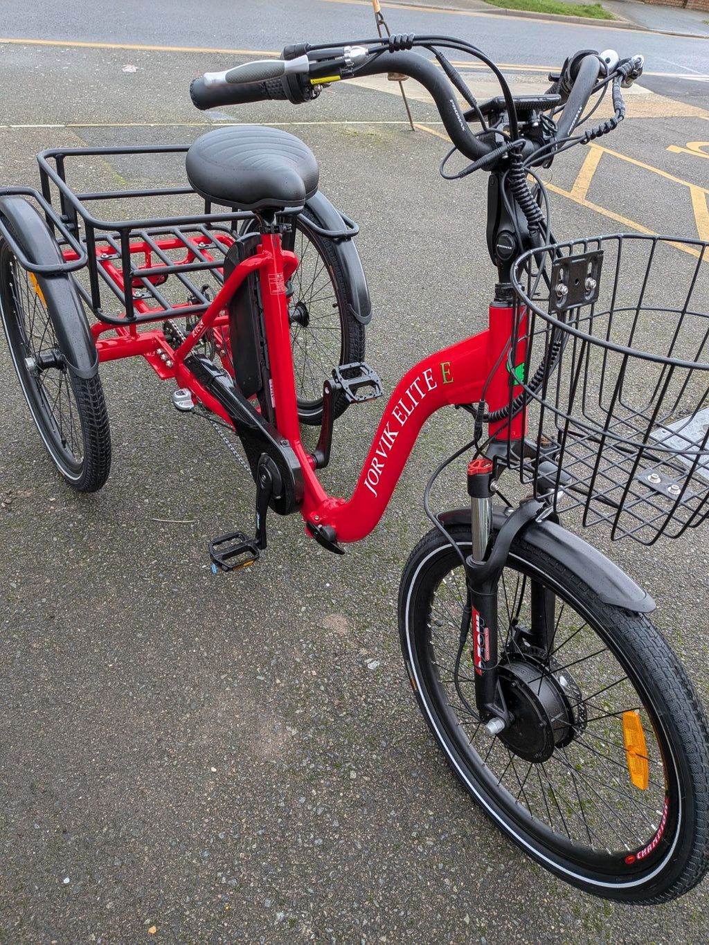 Jorvik Jet E 24 Folding Electric Tricycle, BRAND NEW,24" WHEELS, DELIVERY POSS.
