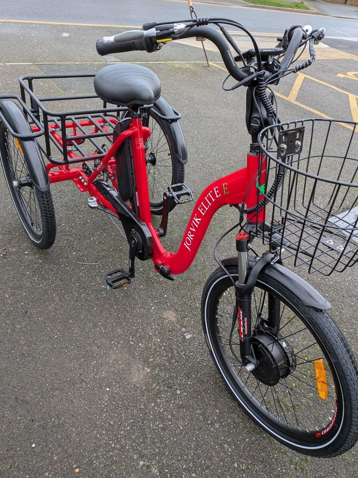 Jorvik Jet E 24 Folding Electric Tricycle, BRAND NEW,24" WHEELS, DELIVERY POSS.