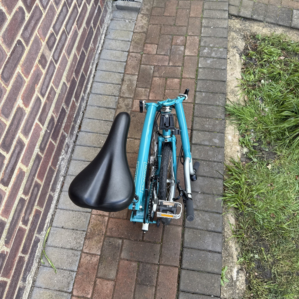Brompton B75 16" Folding Bike - Blue - Discontinued - VGC - Classic Shape