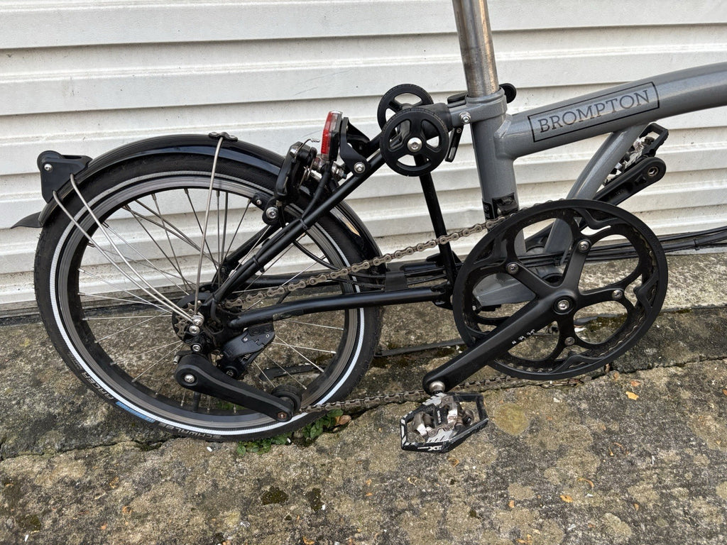 Brompton P Line Urban Electric – Grey – very little use