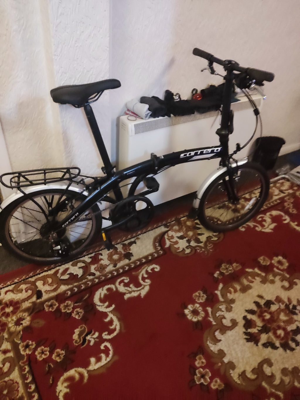 Carrera Intercity Folding Bike Black