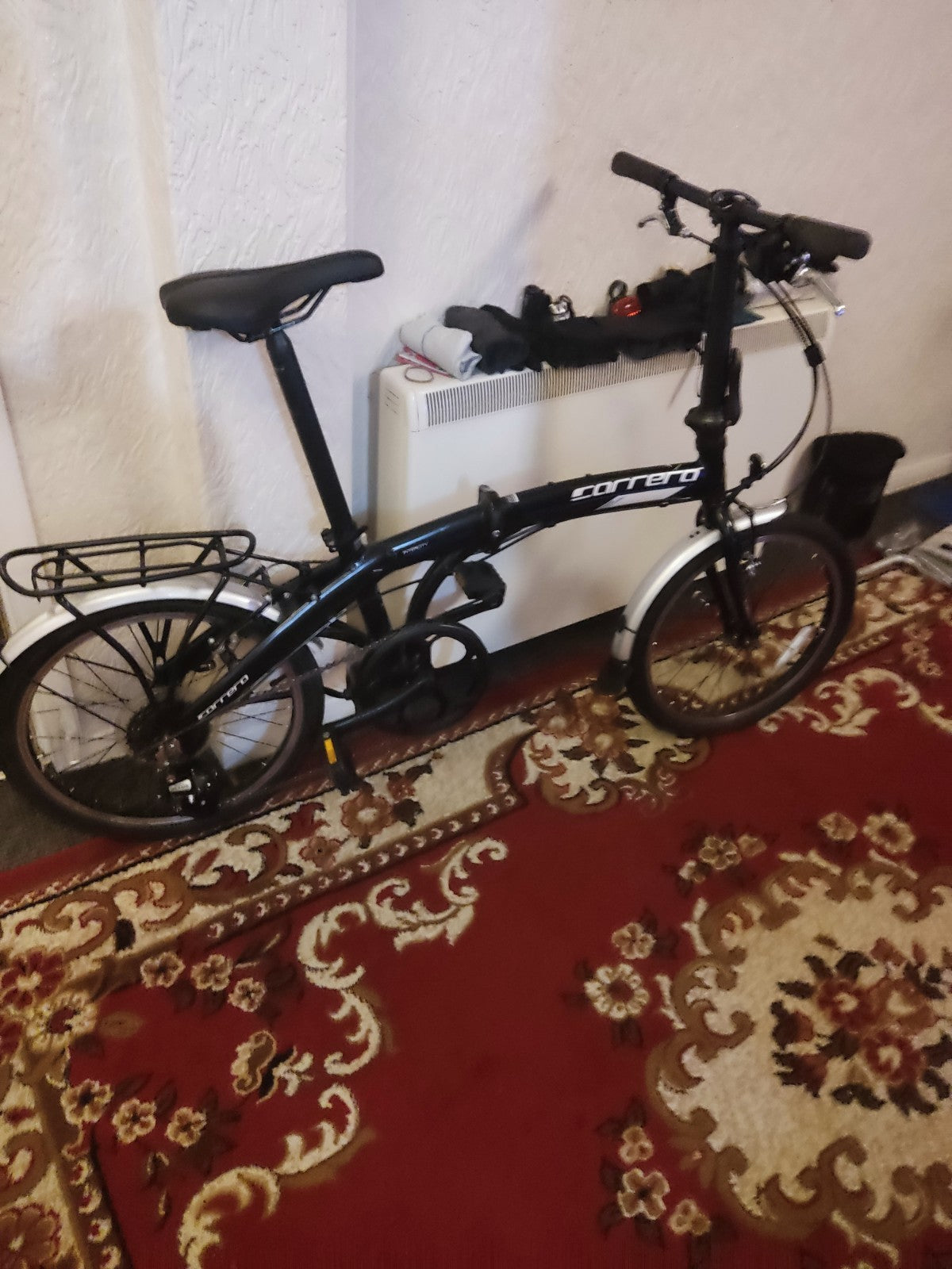 Carrera Intercity Folding Bike Black