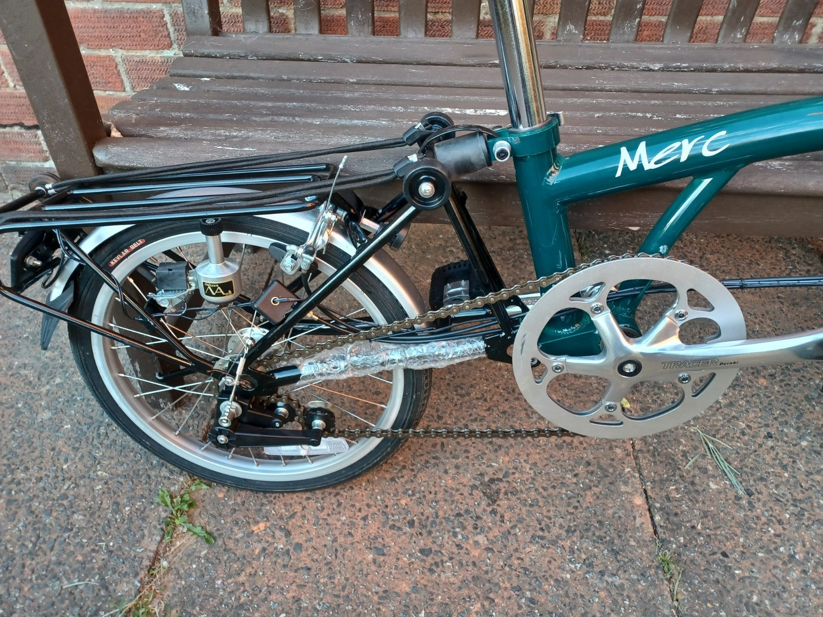 MERC 3 SPEED FOLDING LIGHTWEIGHT BIKE /  BICYCLE NEW UK SELLER FREE POSTAGE