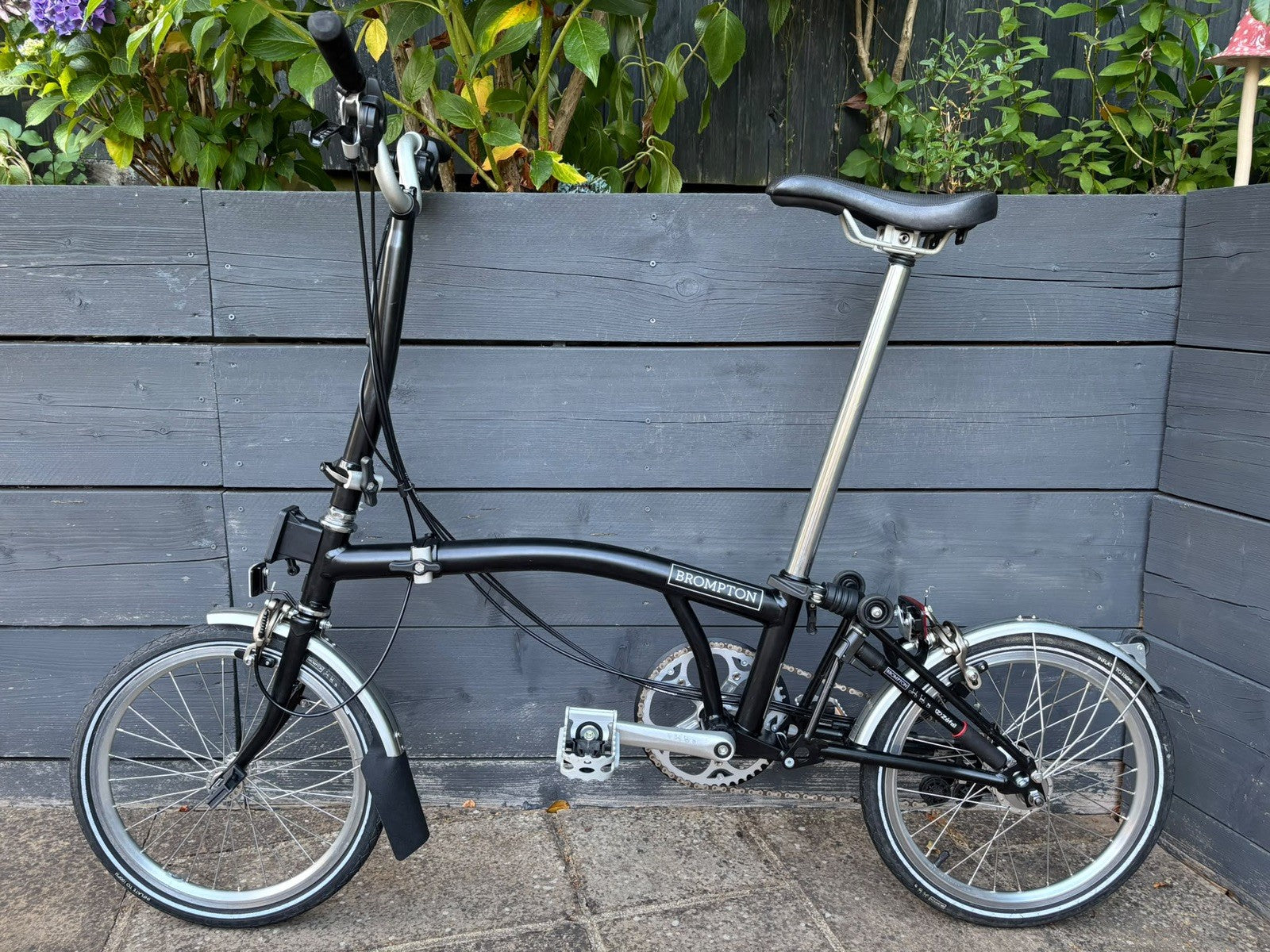 2017 Brompton H6L (Higher) C Line Folding Bicycle 6 Speed - Hardly Used