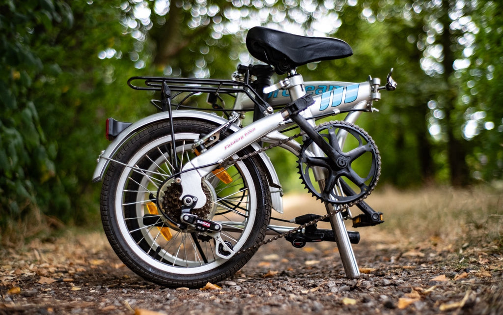 Proteam Folding Bike   6 shimano  gears  16' wheels' bicycle  fold up v-brakes