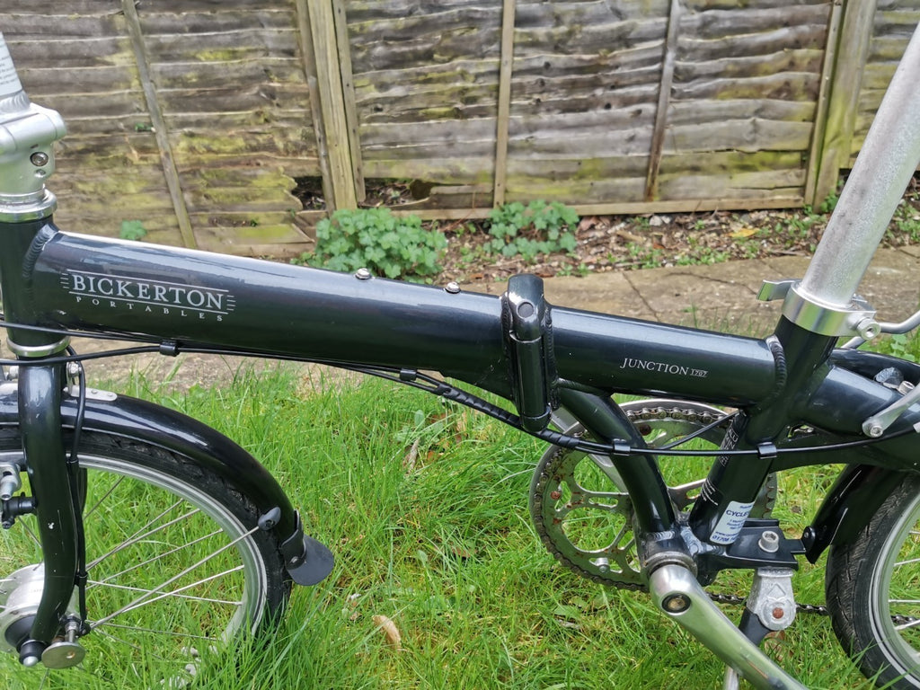Bickerton Junction 1707 City Folding Bike 7 gears dynamo LED light