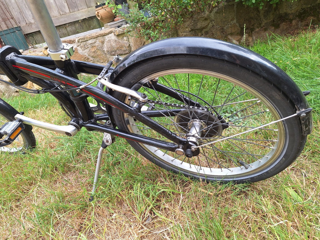 Tern Link B7 Folding Bicycle 20" 7 Speed Black Easy Carry