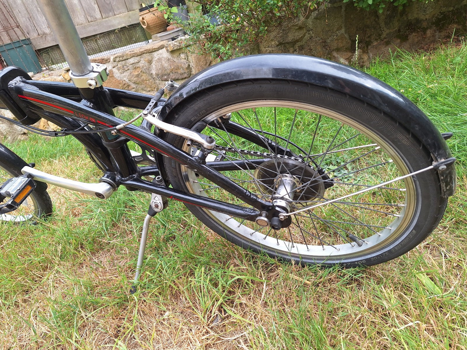 Tern Link B7 Folding Bicycle 20" 7 Speed Black Easy Carry