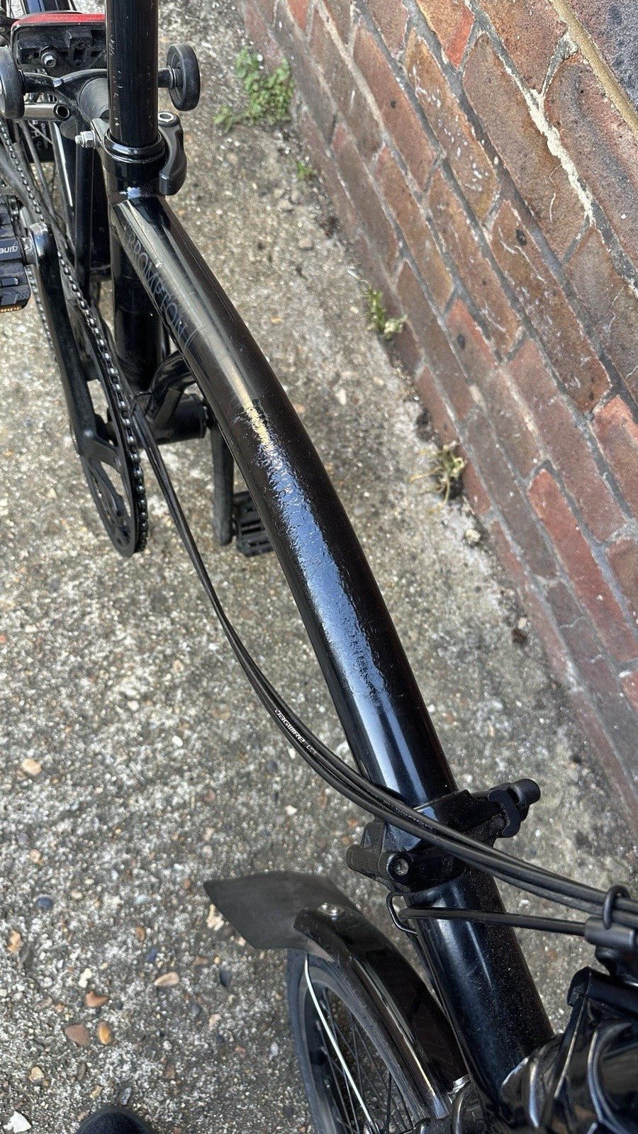 Brompton M6L 2019 6 Speed Folding Bicycle Black edition