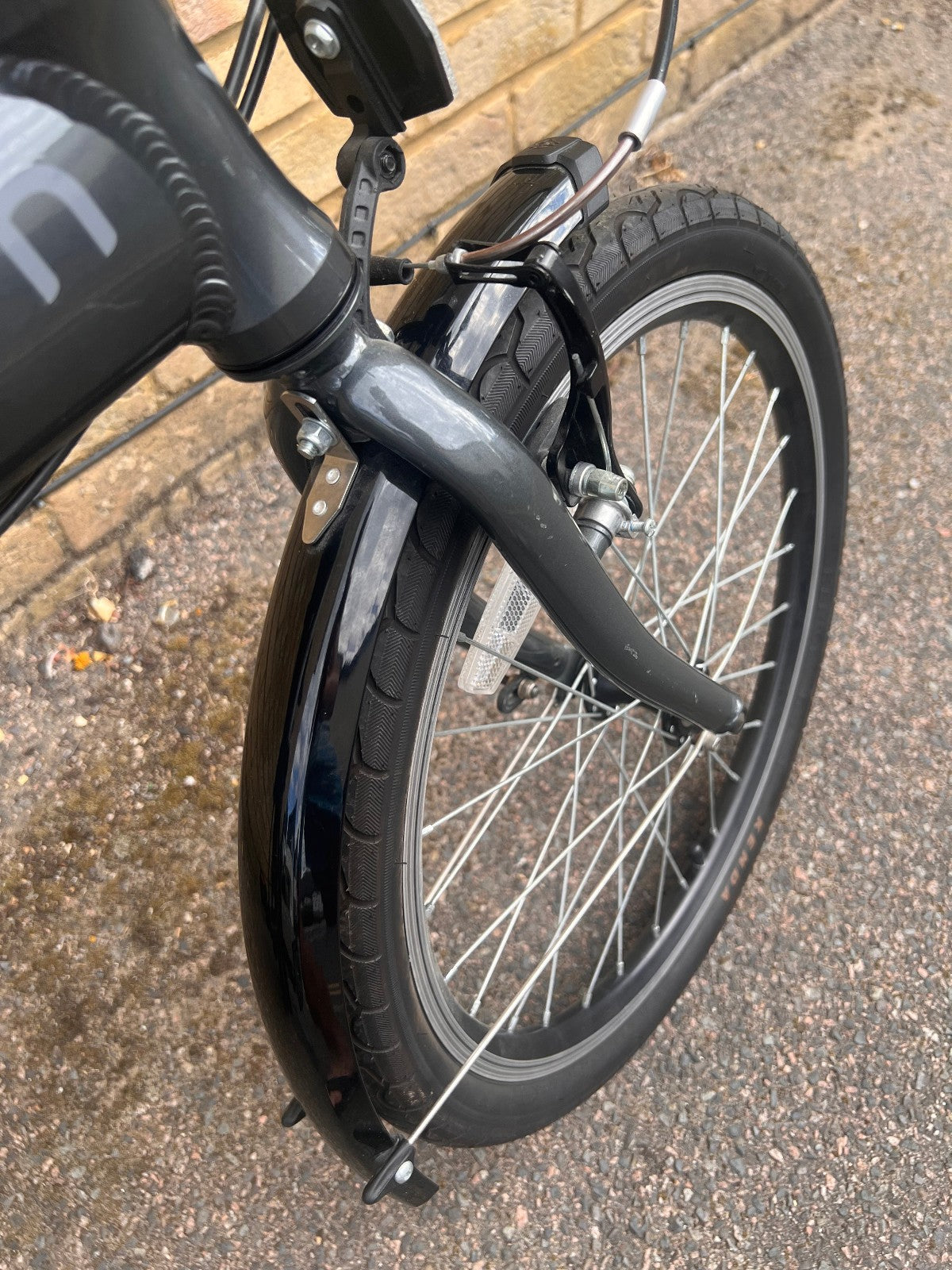 Tern Link A7 Folding Bicycle 20" 7 Speed - grey, easy carry