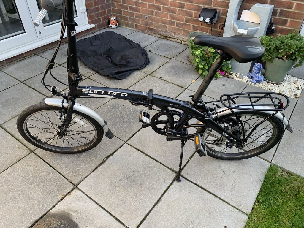 Pair of  Carrera Intercity Folding Bikes