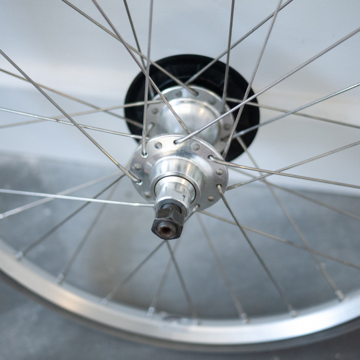 Brompton 1/2 Speed Wheelset Superlight Double Butted Silver 16" 349 E Hook