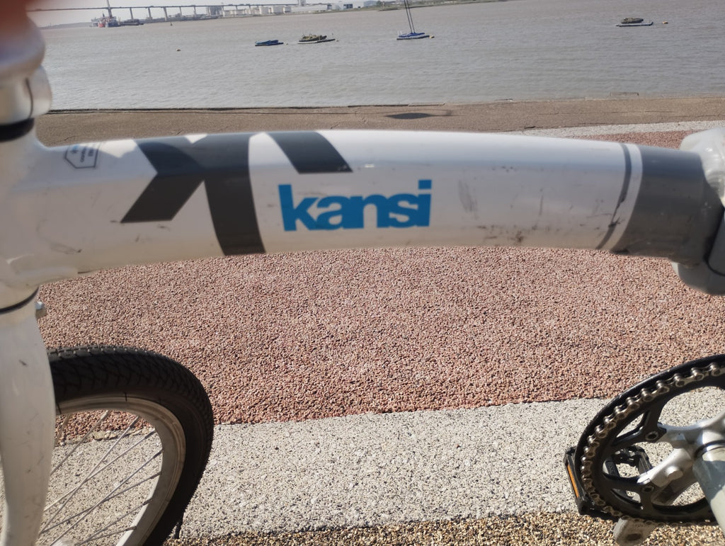 Kansi 1Twenty Single Speed Folding Bike from Japan 20" wheel like BMX delivery