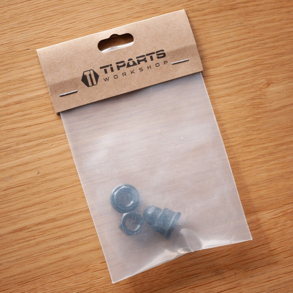 Brompton 1/2 Speed Rear Wheel Titanium Cap Flange Nut Ti Parts Workshop Titan