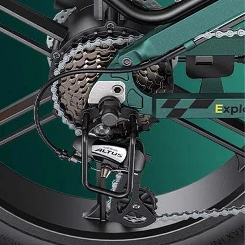 ENGWE ENGINE Pro 2.0 Folding E,-bike 20" E - Bike 52-V 16/Ah Bicycle 8-speed
