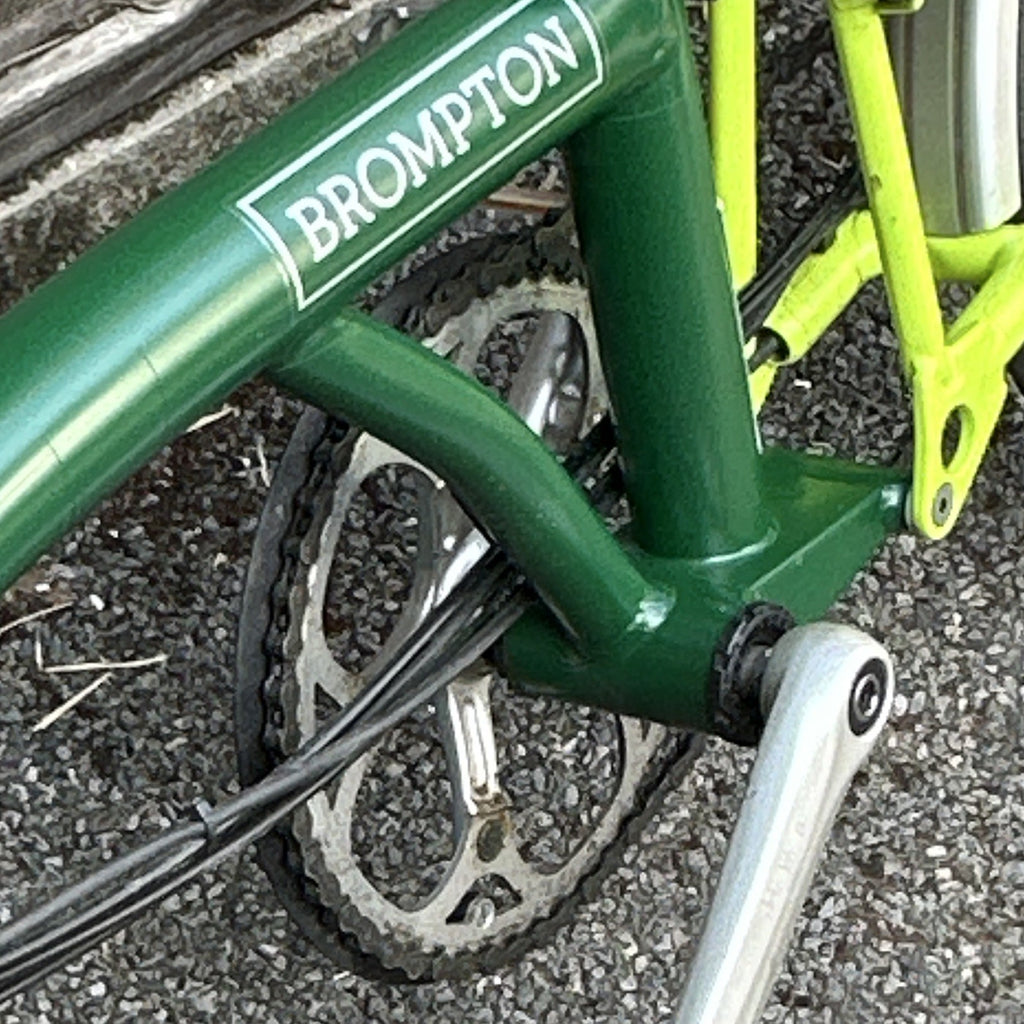 Brompton M6L Green / Lime Green Folding Bike (6 Speed) 2018