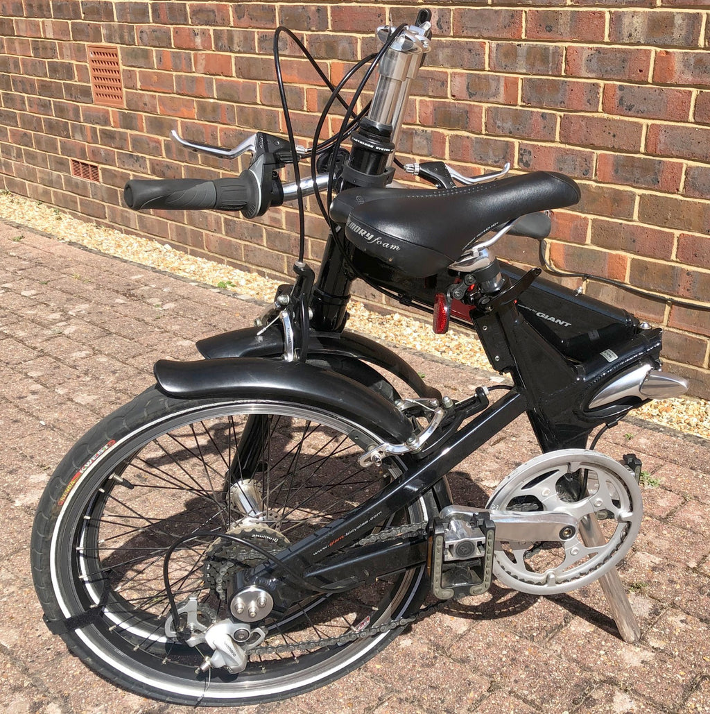 Two Giant Halfway Lightfolding bikes used