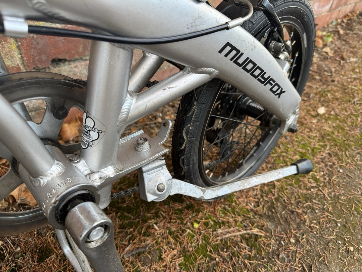 Muddyfox Switch 16 Folding Bike Silver Edition Good & Clean Condition