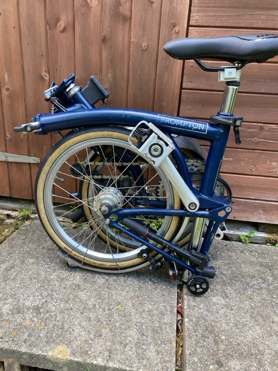 Brompton S6l 2019  - dynamo lights , mudguards & carrier block - 6 speed