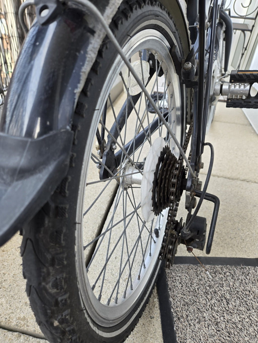 14kg Lightweight Alloy Folding City Commuting Bicycle - Black