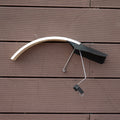 Brompton Folding Bike Front Mudguard - Silver with fixings  Free Postage