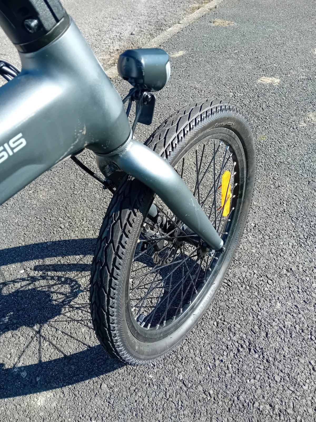 ADO Air 20S Folding Hybrid Bike 20" Carbon Belt Drive Chargeable
