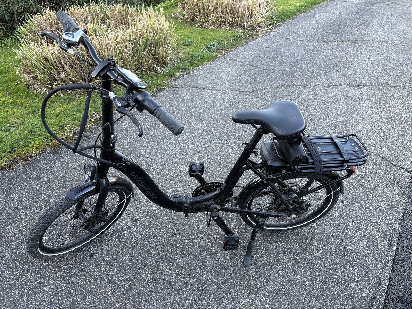 wisper 806 folding bike NO BATTERY